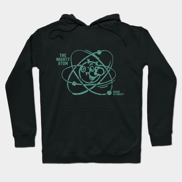 The Mighty Atom - Reddy Kilowatt Hoodie by Sayang Anak